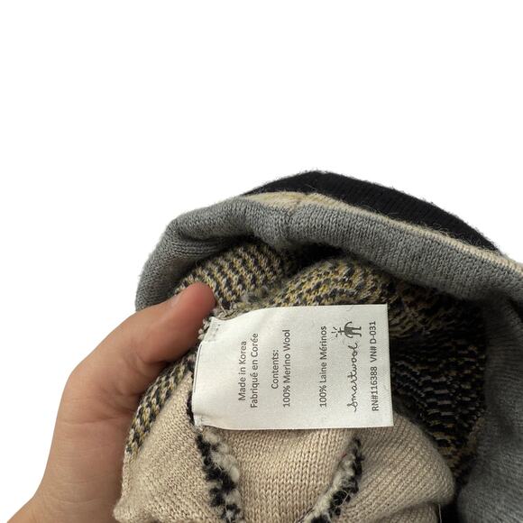 Smartwool Black  Knit Beanie Hat - Picture 3 of 3